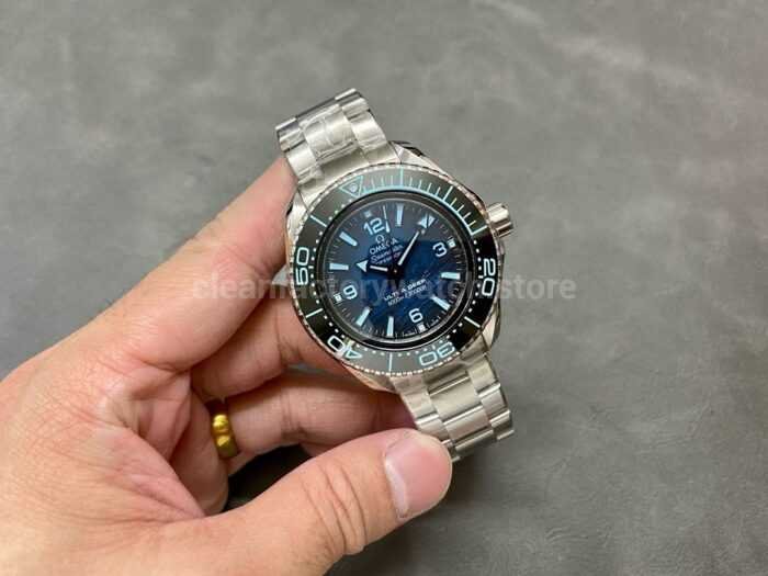 VS Factory Omega Seamaster Planet Ocean Ultra Deep 215.30.46.21.03.002 45.5mm Full Steel Sea Blue Dial 1 Super Clone Watch,Clean Factory Watch