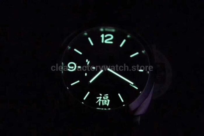 VS Factory Panerai Luminor 1950 3 Days Fu PAM00498  44mm Steel Leather Strap Black Dial - Image 10