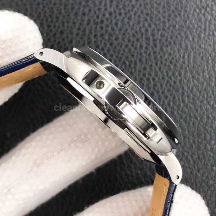 VS Factory Panerai Luminor Due PAM00927 42mm Titanium Leather Strap Blue Dial 8 Super Clone Watch,Clean Factory Watch