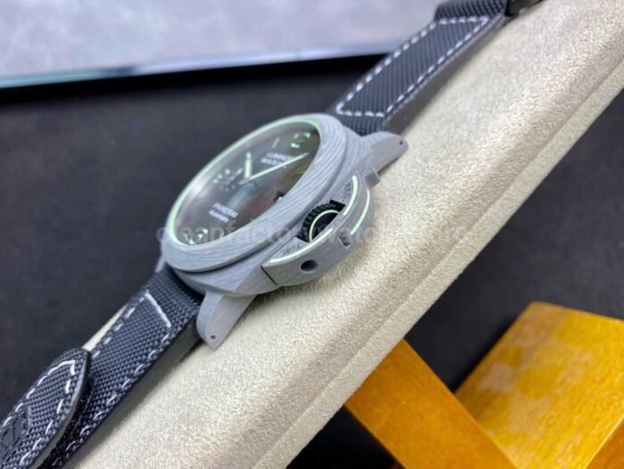 VS Factory Panerai Luminor Marina PAM01119  44mm Titanium Canvas Strap Grey Dial - Image 6