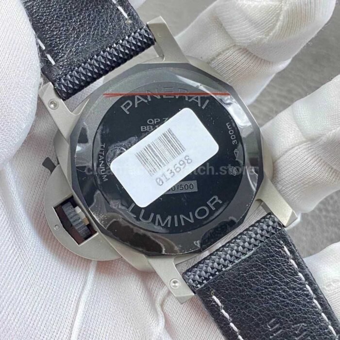 VS Factory Panerai Luminor Marina Pam01662  44mm Carbon Fiber Canvas Strap Grey Dial - Image 4