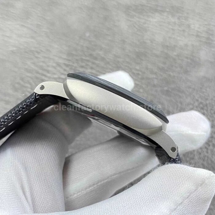 VS Factory Panerai Luminor Marina Pam01662  44mm Carbon Fiber Canvas Strap Grey Dial - Image 3