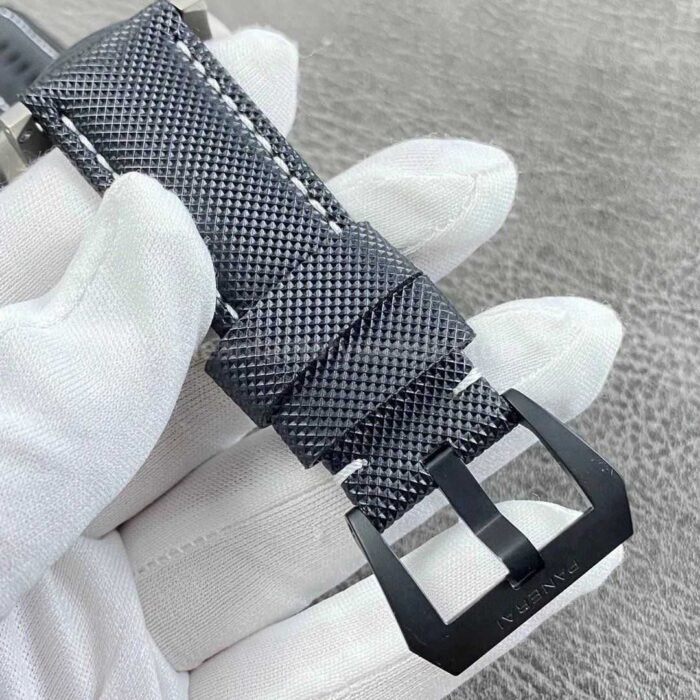 VS Factory Panerai Luminor Marina Pam01662  44mm Carbon Fiber Canvas Strap Grey Dial - Image 5