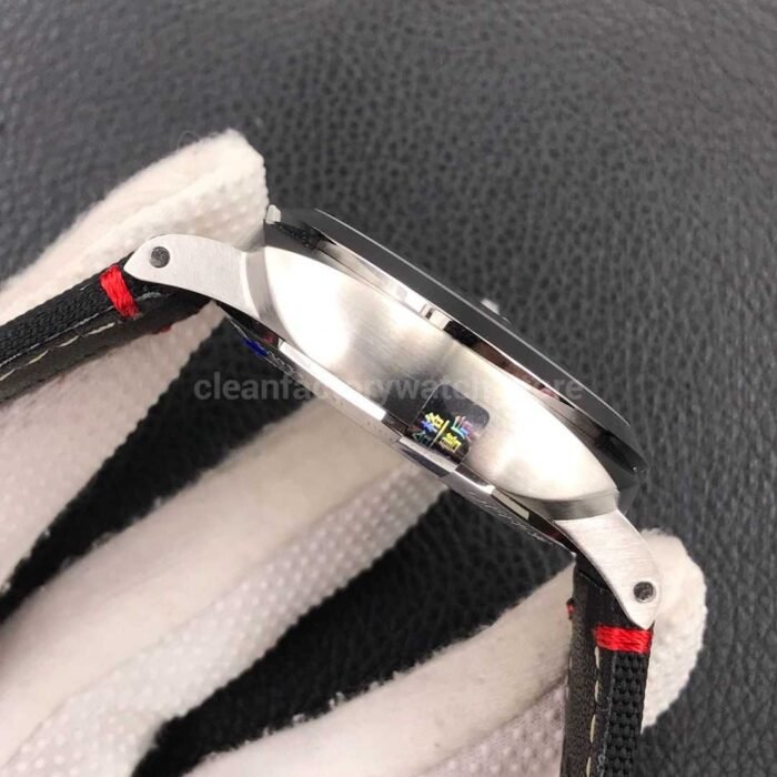 VS Factory Panerai Luminor PAM 01025  44mm Steel Canvas Strap Black Dial - Image 5