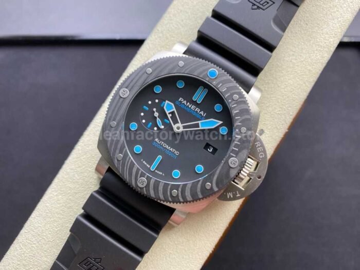 VS Factory Panerai Luminor Submersible BMG-Tech PAM 00799 47mm Titanium Rubber Strap Black Dial - Image 6