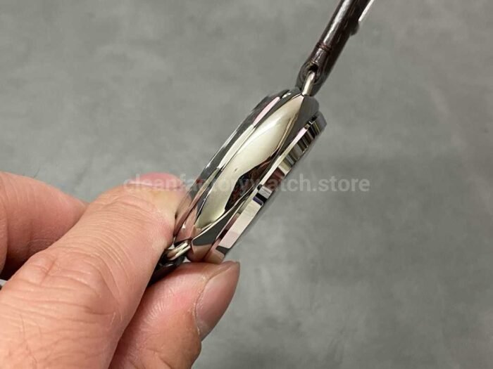 VS Factory Panerai Radiomir Quaranta Automatic Pam 01292  40mm Steel Leather Strap White Dial - Image 5