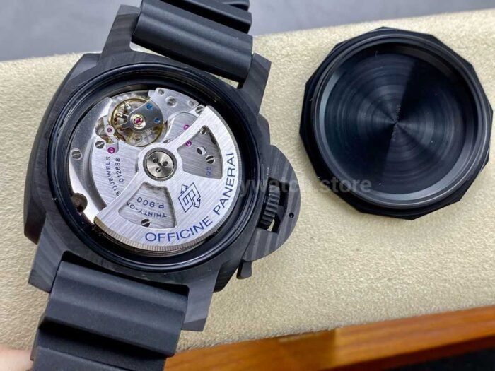 VS Factory Panerai Submersible Pam 02231  42mm Black Carbon Fiber Black Rubber Strap Black Dial - Image 8