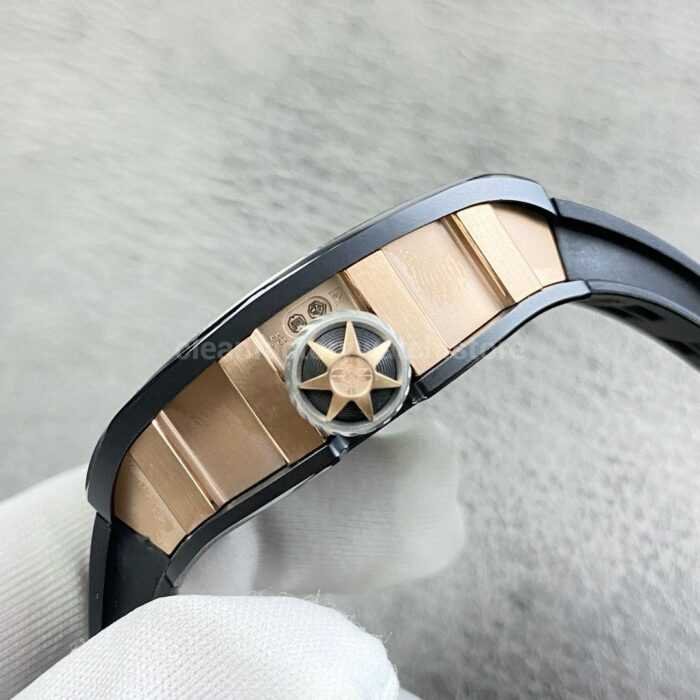 YS Factory Richard Mille Darth Vader Watch RM47 43mm Ceramic Rubber Strap Skeletonized Dial 1 Super Clone Watch,Clean Factory Watch