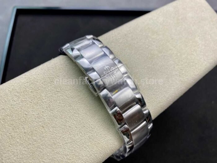 ZF Factory Patek Philippe Aquanaut 5165A 40mm Full Steel Arabic Numerals Black Dial - Image 9