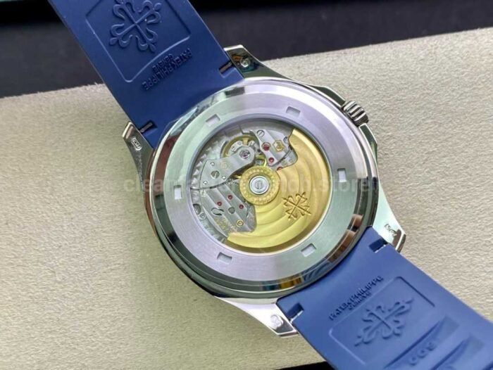 ZF Factory Patek Philippe Aquanaut 5168G-001 42mm Steel Blue Rubber Strap Arabic Numerals Blue Dial - Image 7