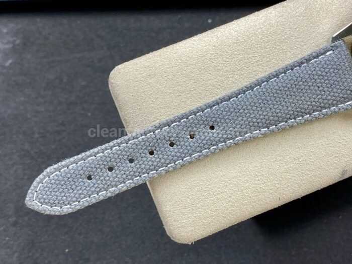 ZF Factory Patek Philippe Calatrava 6007A 001 40mm Steel Canvas Strap Blue Dial 3 Super Clone Watch,Clean Factory Watch