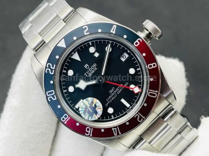 ZF Factory Tudor Black Bay GMT Pepsi 41mm M79830RB-0001 Steel Aluminum Bezel Black Dial - Image 2