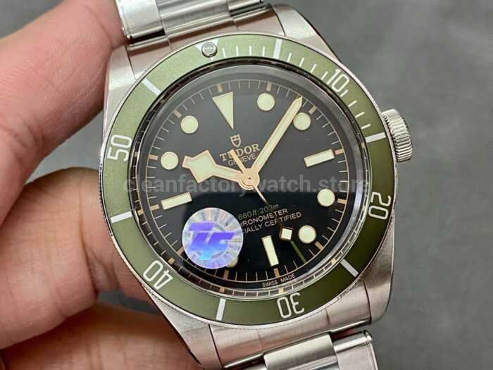 ZF Factory Tudor Harrods Black Bay 79230G 41mm Full Steel Black Dial 5 Super Clone Watch,Clean Factory Watch