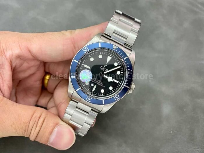 ZF Factory Tudor Heritage Black Bay 39mm M79030B-0001 Steel Aluminum Bezel Blue Dial - Image 5