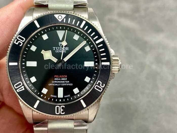 ZF Factory Tudor Pelagos 25407N 0001 39mm Full Titanium Black Dial 5 Super Clone Watch,Clean Factory Watch