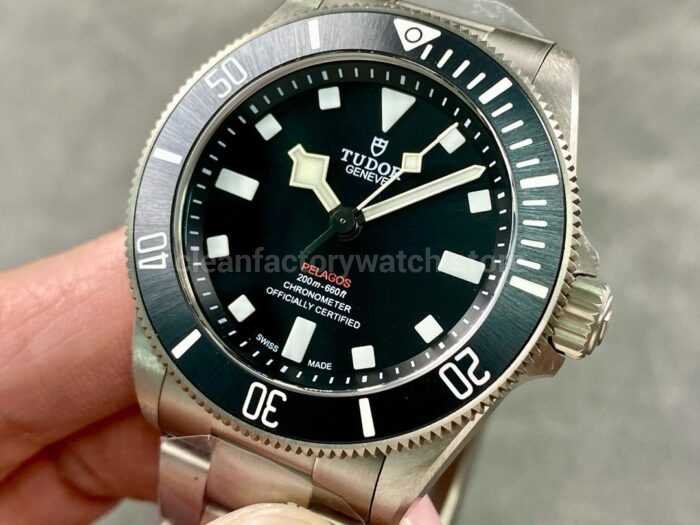 ZF Factory Tudor Pelagos 25407N 0001 39mm Full Titanium Black Dial 9 Super Clone Watch,Clean Factory Watch