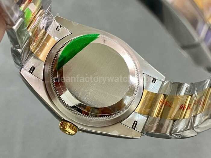 A Factory Rolex Datejust 126233 0016 36mm Half Yellow Gold Champagne Dial 3 Super Clone Watch,Clean Factory Watch