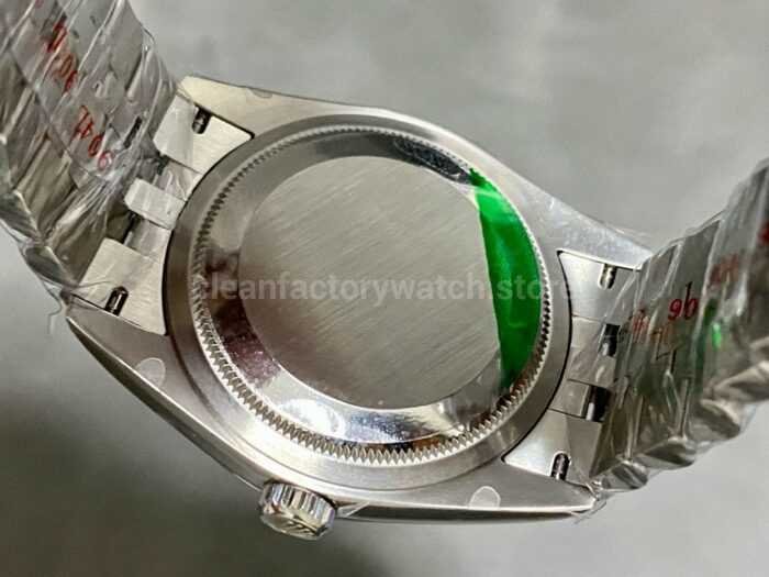 A Factory Rolex Datejust 126284RBR 0021 36mm Diamond Bezel Full 904L Roman NumeralsDiamond Sil 7 Super Clone Watch,Clean Factory Watch