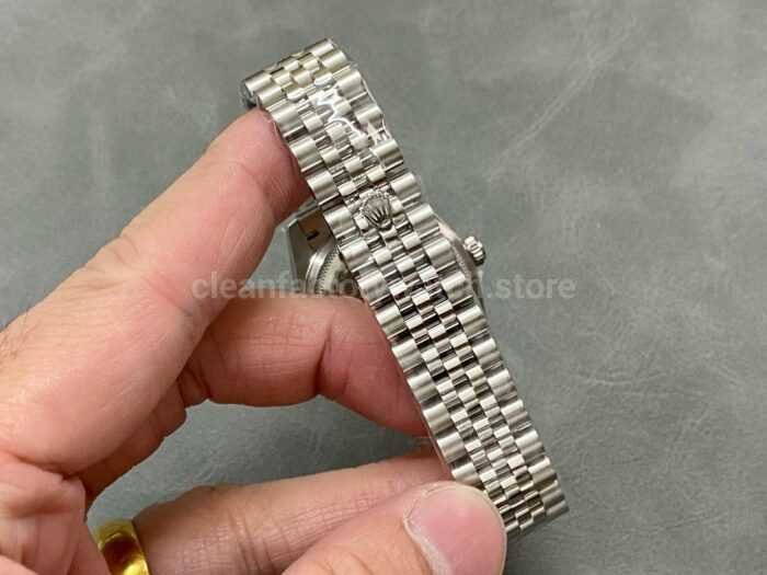 A Factory Rolex Datejust 278274 0010 31mm Full 904L Roman Numerals White Dial Jubilee 6 Super Clone Watch,Clean Factory Watch