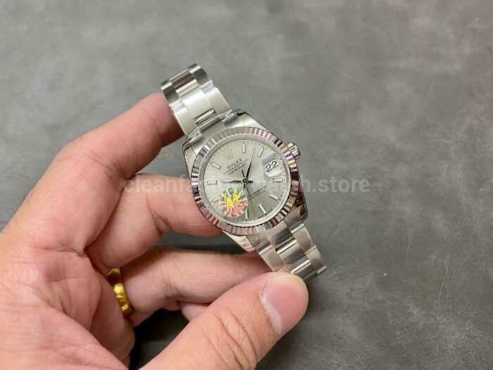 A Factory Rolex Datejust 278274 0011 31mm Full 904L Silver Dial 2 Super Clone Watch,Clean Factory Watch
