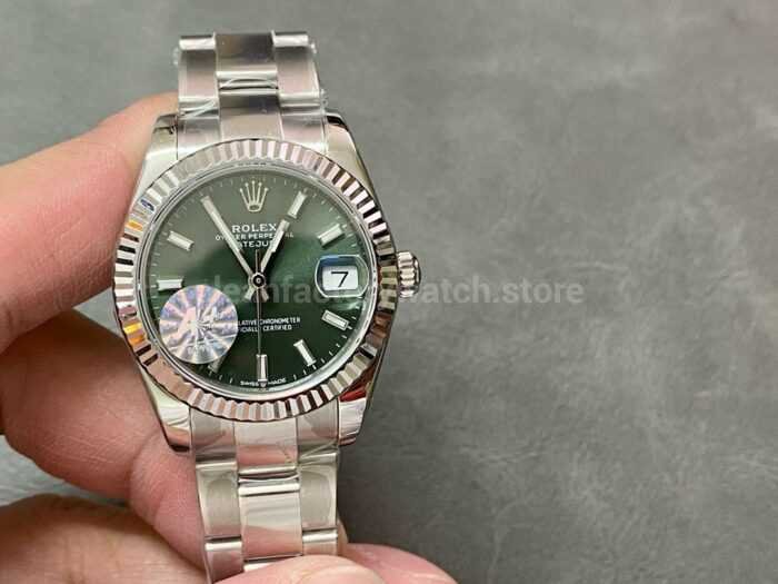 A Factory Rolex Datejust 278274 0017 31mm Full 904L Green Dial 6 Super Clone Watch,Clean Factory Watch