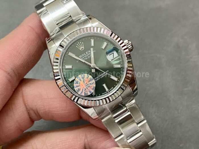 A Factory Rolex Datejust 278274 0017 31mm Full 904L Green Dial 7 Super Clone Watch,Clean Factory Watch