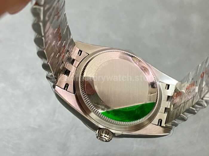 A Factory Rolex Datejust 278274 0032 31mm Full 904L Diamond Mop Pink Dial Jubilee 6 Super Clone Watch,Clean Factory Watch