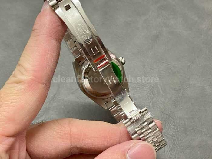 A Factory Rolex Datejust 278384RBR 0036 31mm Diamond Bezel Full 904L Diamond Mop Pink Dial Jubilee 9 Super Clone Watch,Clean Factory Watch