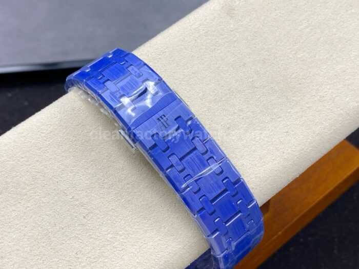 APS Factory Audemars Piguet Royal Oak 15500 Full Blue Ceramic Blue Dial 10 Super Clone Watch,Clean Factory Watch