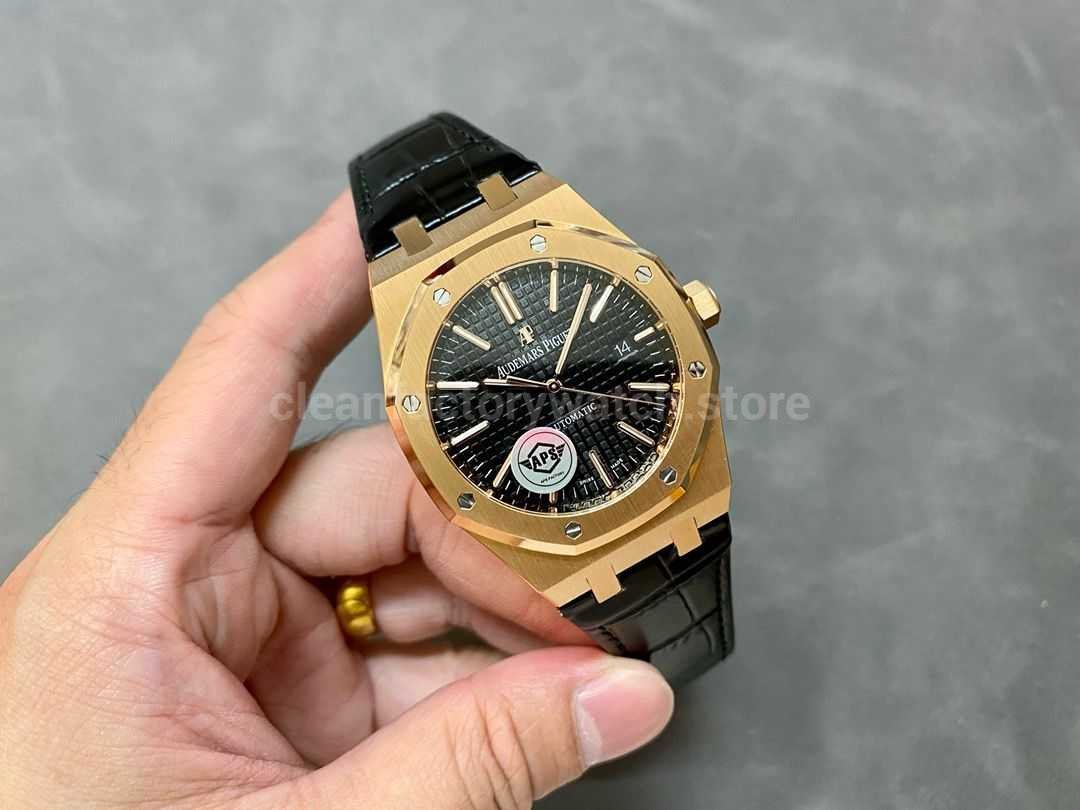 Where to Buy The Best Super Clone Watches? 51 AP 15400 rose gold blue dial royal oak