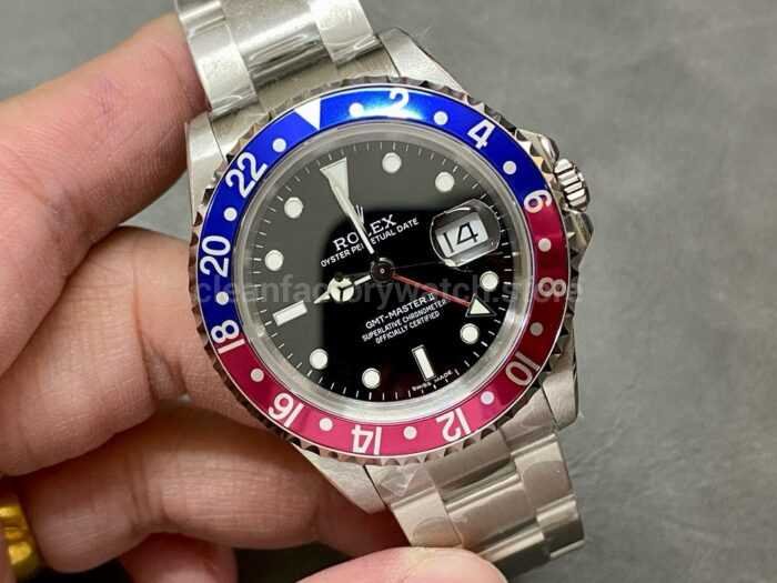BP Factory Rolex GMT Master II 16710BLRO 40mm Full 904L Black Dial 2 Super Clone Watch,Clean Factory Watch