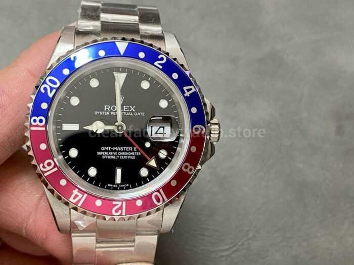 BP Factory Rolex GMT Master II 16710BLRO 40mm Full 904L Black Dial 5 Super Clone Watch,Clean Factory Watch