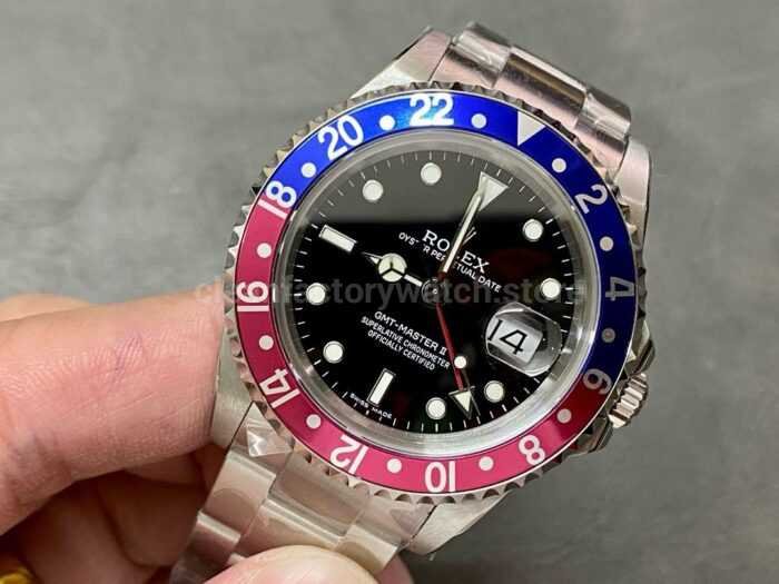 BP Factory Rolex GMT Master II 16710BLRO 40mm Full 904L Black Dial 6 Super Clone Watch,Clean Factory Watch