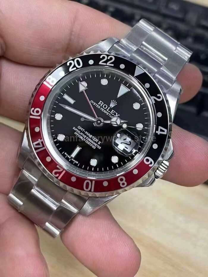 BP Factory Rolex GMT Master II Pepsi 16710BLRO 40mm Full 904L Black Dial 7 Super Clone Watch,Clean Factory Watch