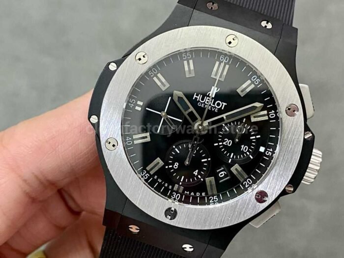 HB Factory Hublot Big Bang 301.CK.1140.RX 44mm Ceramic Rubber Strap Black Dial - Image 3