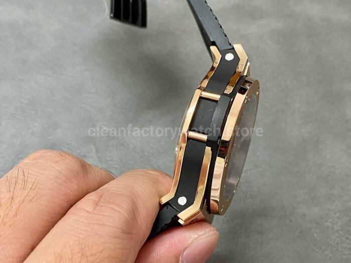 HB Factory Hublot Big Bang 301.PX.130.RX 44mm Rose Gold Rubber Strap Black Dial - Image 5