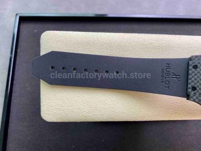 HB Factory Hublot Big Bang 301.QX.1724.RX 44mm Carbon Rubber Strap Black Dial - Image 9