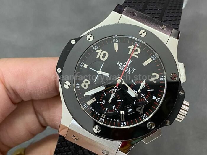 HB Factory Hublot Big Bang 301.SX.130.RX 44mm Steel Rubber Strap Black Dial - Image 3