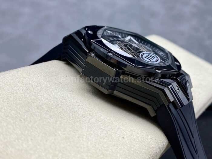 HB Factory Hublot Big Bang Sang Bleu ll 418.CX .1107.RX .MXM22 45mm Cerami Super Clone Watch,Clean Factory Watch