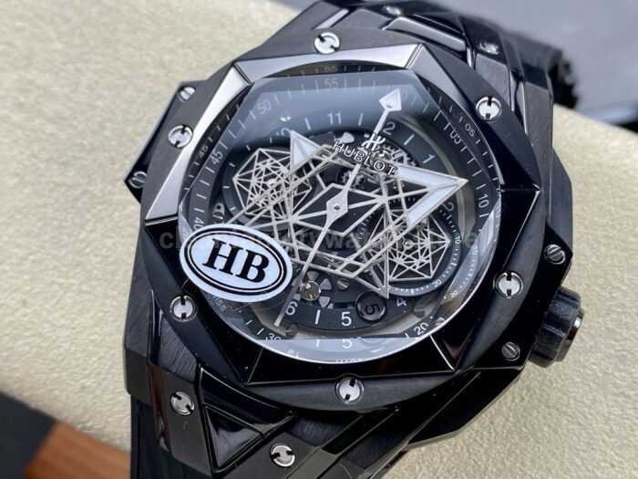 HB Factory Hublot Big Bang Sang Bleu ll 418.CX .1107.RX .MXM22 45mm Ceramic 1 Super Clone Watch,Clean Factory Watch
