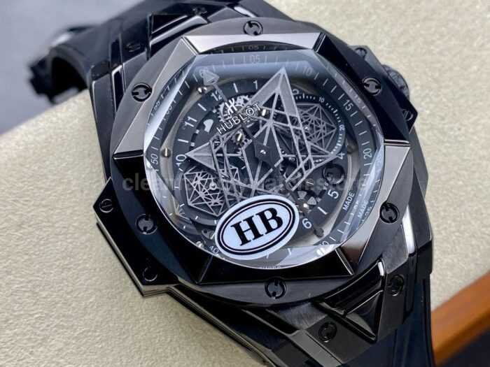HB Factory Hublot Big Bang Sang Bleu ll 418.CX .1114.RX .MXM20 45mm Ceramic 9 Super Clone Watch,Clean Factory Watch