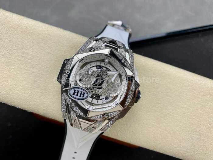 HB Factory Hublot Big Bang Sang Bleu ll 418.NX .2001.RX .1604.MXM20 45mm 5 Super Clone Watch,Clean Factory Watch