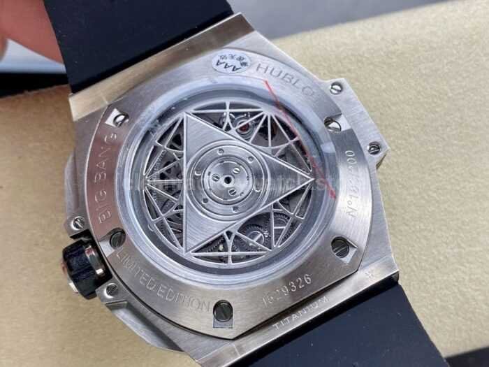 HB Factory Hublot Big Bang Sang Bleu ll 418.NX .2001.RX .MXM20 45mm Titanium Blue Rubber S 1 Super Clone Watch,Clean Factory Watch