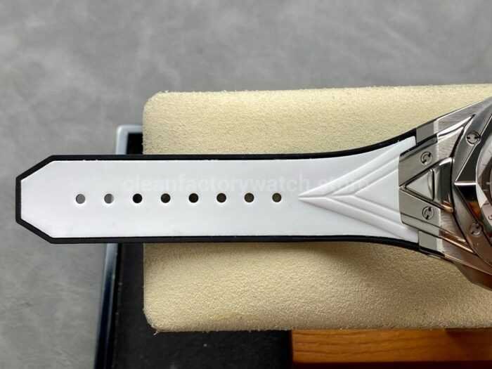 HB Factory Hublot Big Bang Sang Bleu ll 418.NX .2001.RX .MXM20 45mm Titanium White Rub 8 Super Clone Watch,Clean Factory Watch