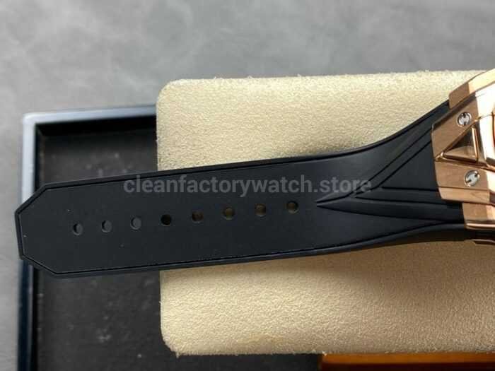 HB Factory Hublot Big Bang Sang Bleu ll 418.OX .1108.RX .MXM19 45mm Rose Gold Black R 4 Super Clone Watch,Clean Factory Watch