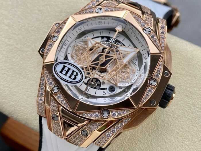 HB Factory Hublot Big Bang Sang Bleu ll 418.OX .2001.RX .1604.MXM20 45mm 9 Super Clone Watch,Clean Factory Watch