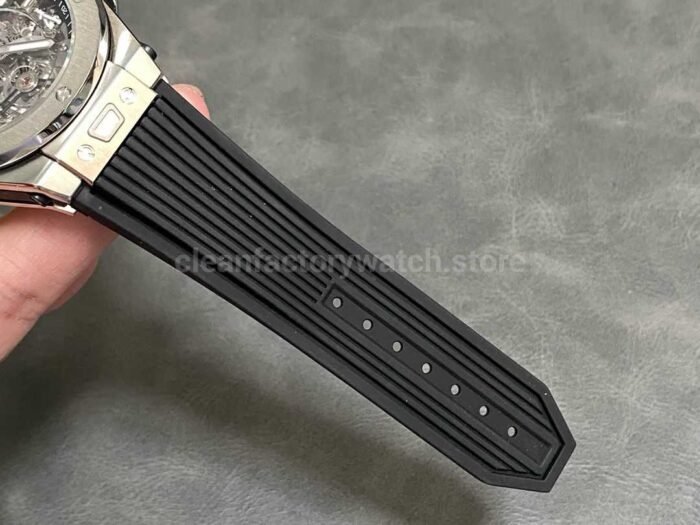 HB Factory Tourbillon Hublot Big Bang 429.NS.0170.RX.YOS 45mm Titanium Rubber Strap Arabic Numerals Skeletonized Dial - Image 9