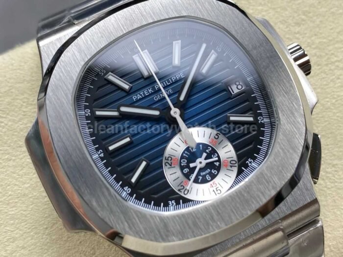 3K Factory Patek Philippe Nautilus 5980/1A-001 Steel Blue Dial - Image 2