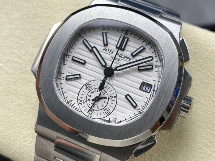 3K Factory Patek Philippe Nautilus 5980/1A-019 White Dial - Image 3