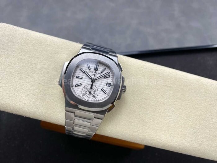 3K Factory Patek Philippe Nautilus 5980/1A-019 White Dial - Image 5